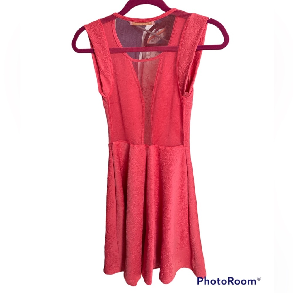 Coral Dress by Malloy